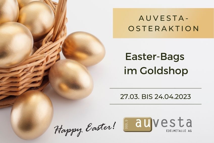 Frühlingsstimmung bei Auvesta: Freuen Sie sich über glänzende Wochen mit der Auvesta Osteraktion